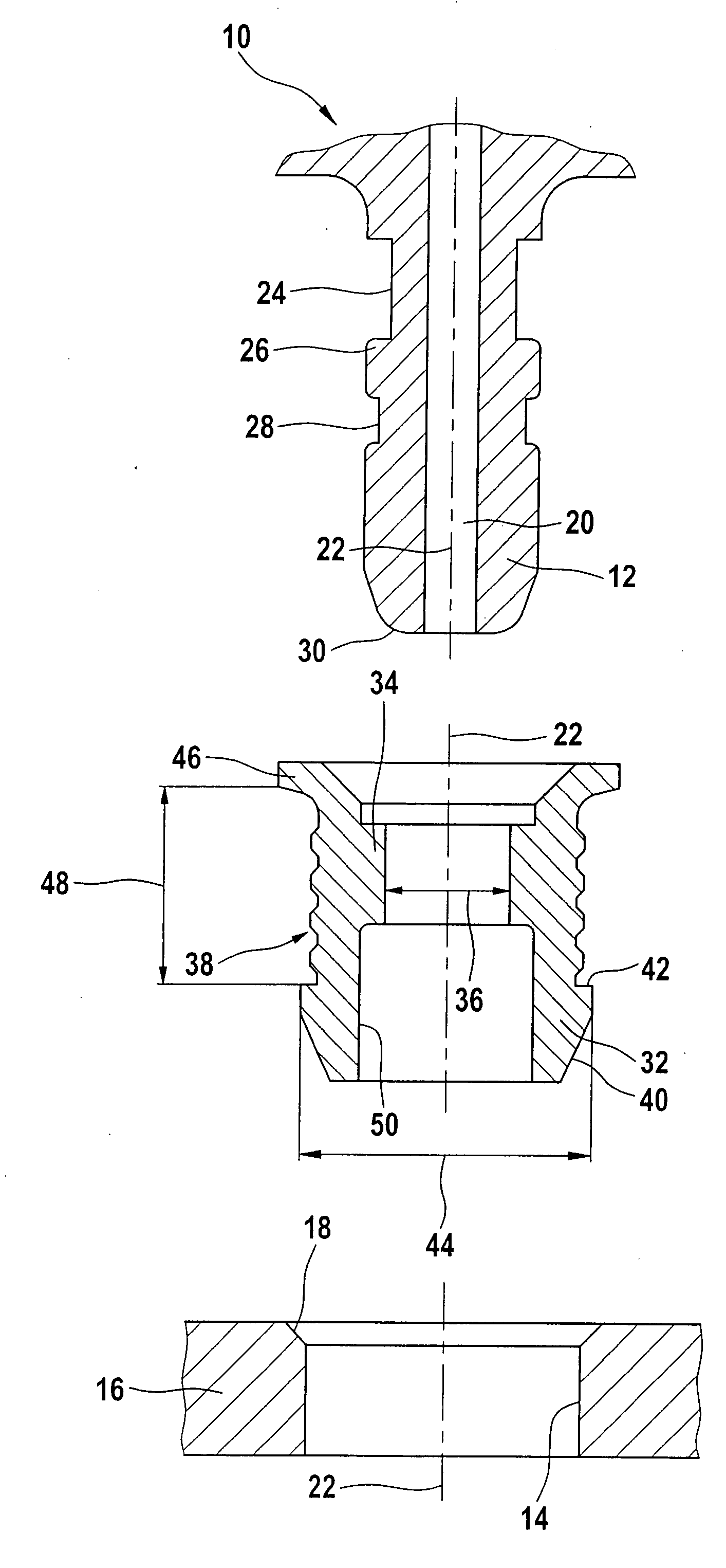 Pressure sensor mounting using a molded seal