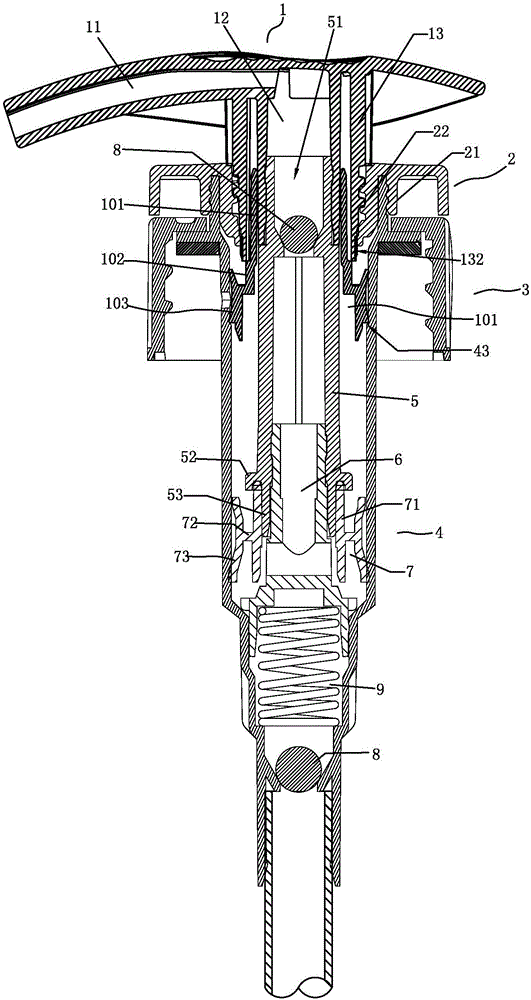 Emulsion pump capable of preventing opening and leakage in transportation process