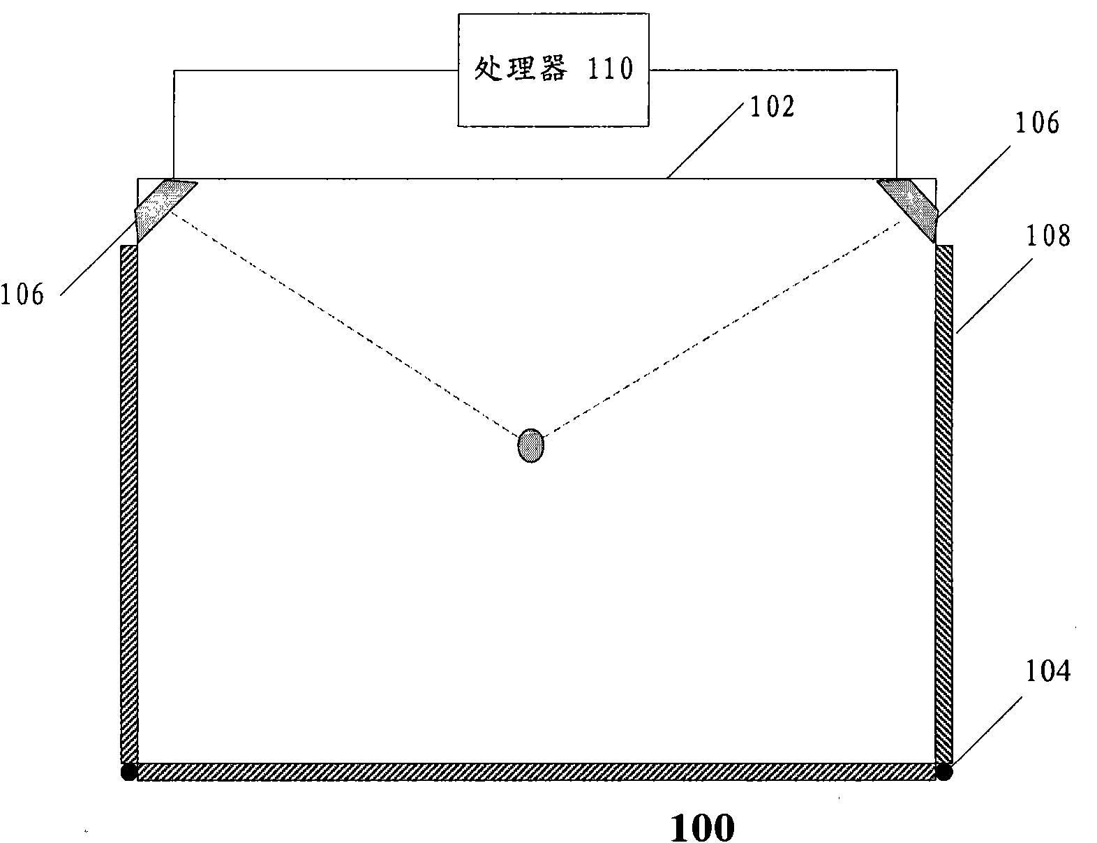 Optical touch system and optical touch positioning method
