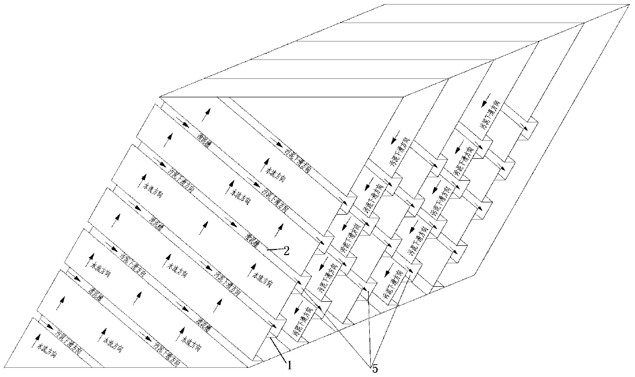 A Segmented Slurry-Water Separation Layered Counterflow Inclined Plate Sedimentation System