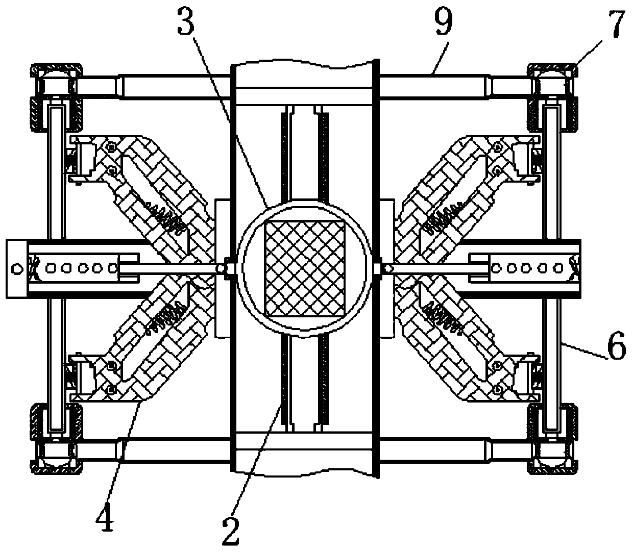 Sensor device for electromyogram recording of skin muscle signals