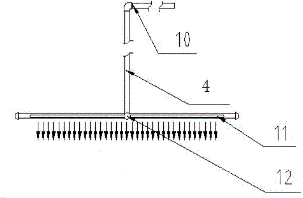 Ice storage barrel with air-ejecting and disturbing device