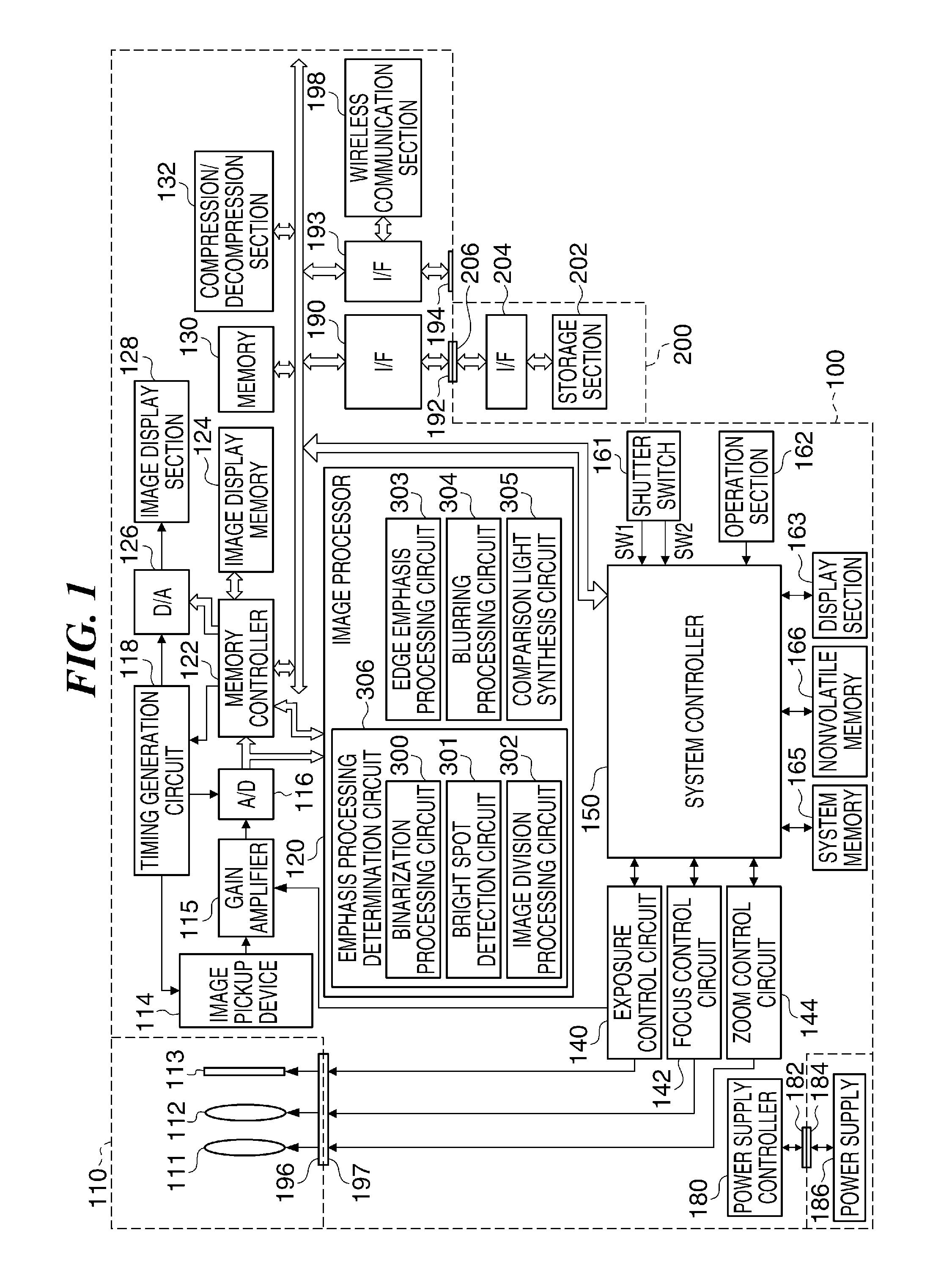 Image processing apparatus capable of properly emphasizing differences in brightness between bright spots, image processing method, and storage medium
