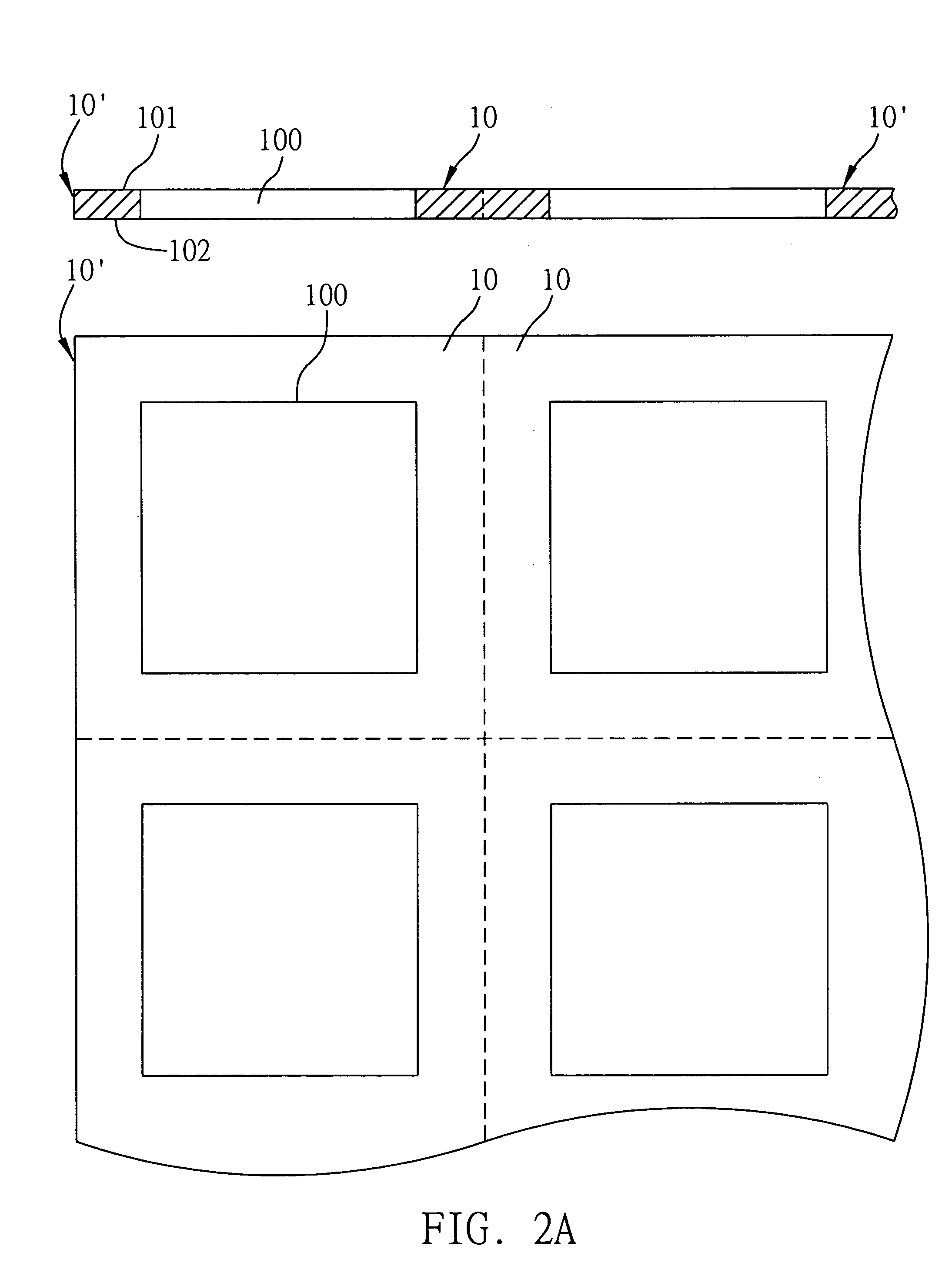 Semiconductor package with build-up structure and method for fabricating the same