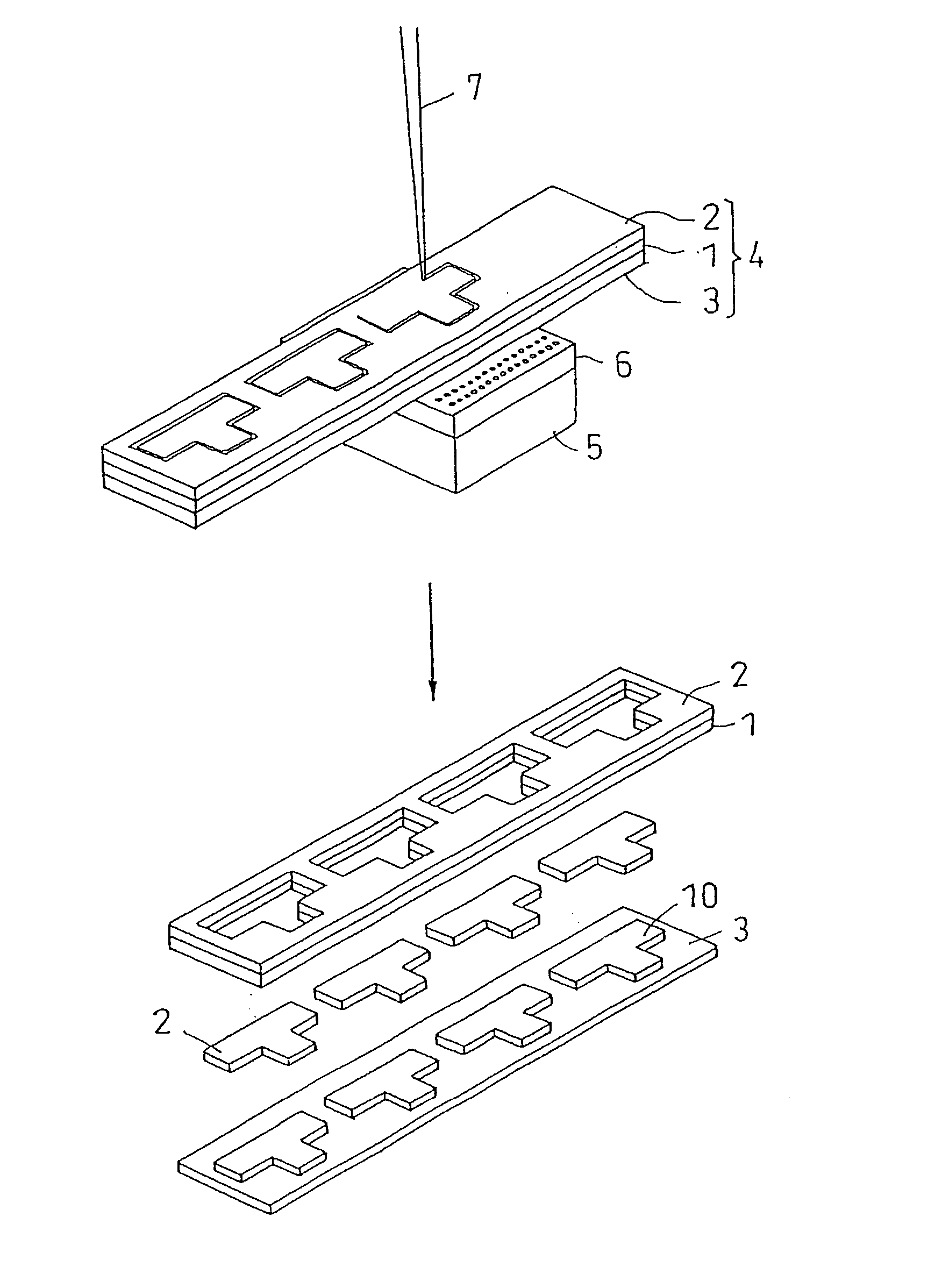 Manufacturing method of laser processed parts and protective sheet for laser processing