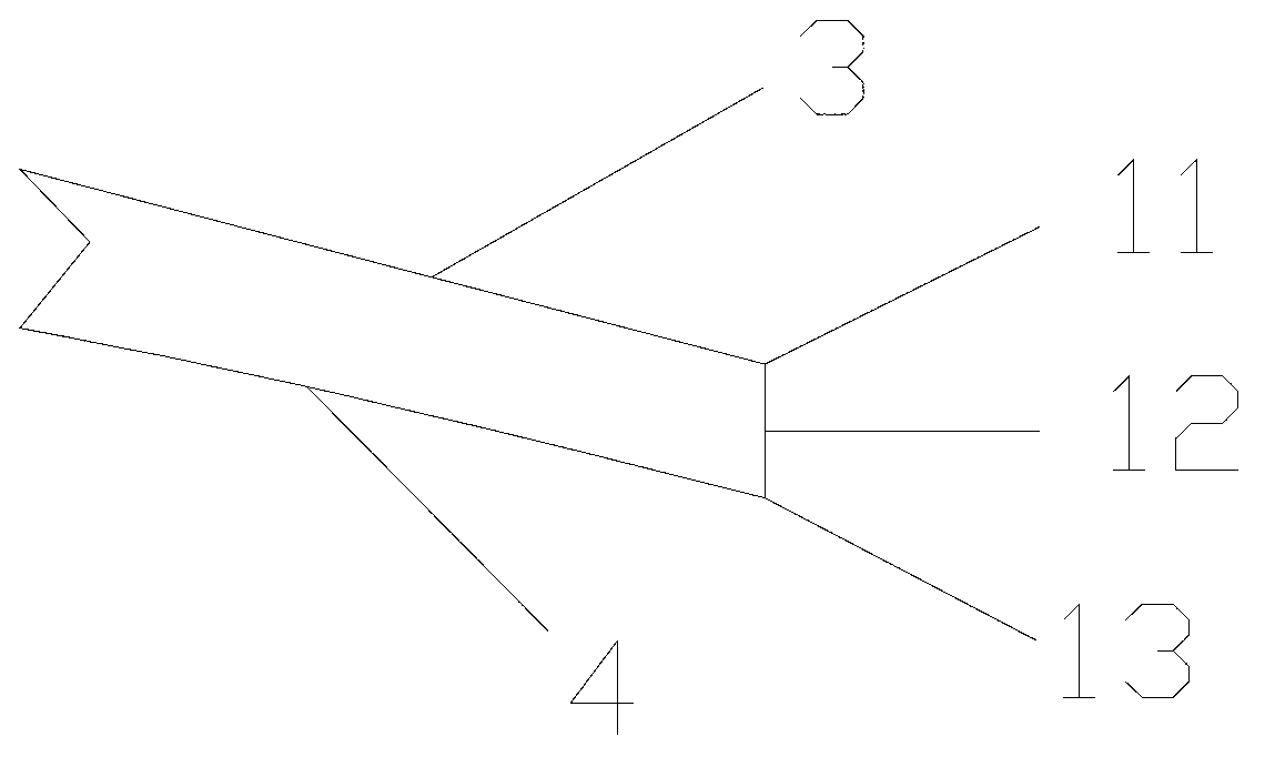 Thin airfoil type blade of large-scale fan