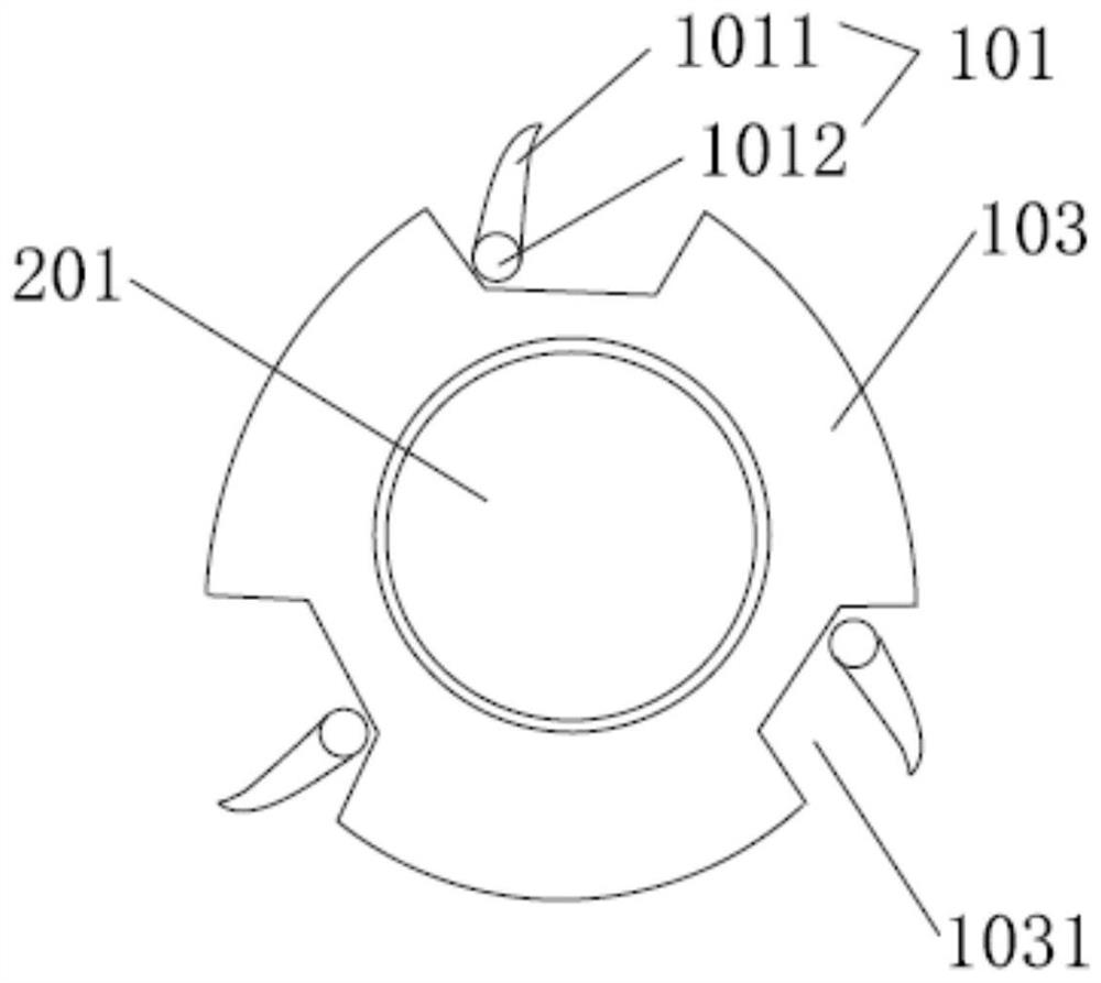 Gear linkage structure for compressor, compressor, outdoor unit and air conditioning system
