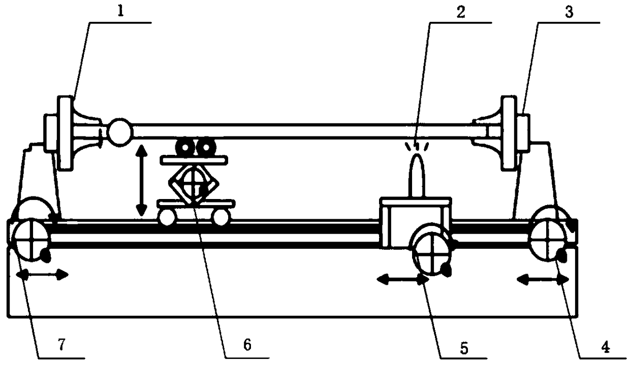 A control method of optical fiber preform precision stretching numerical control machine tool