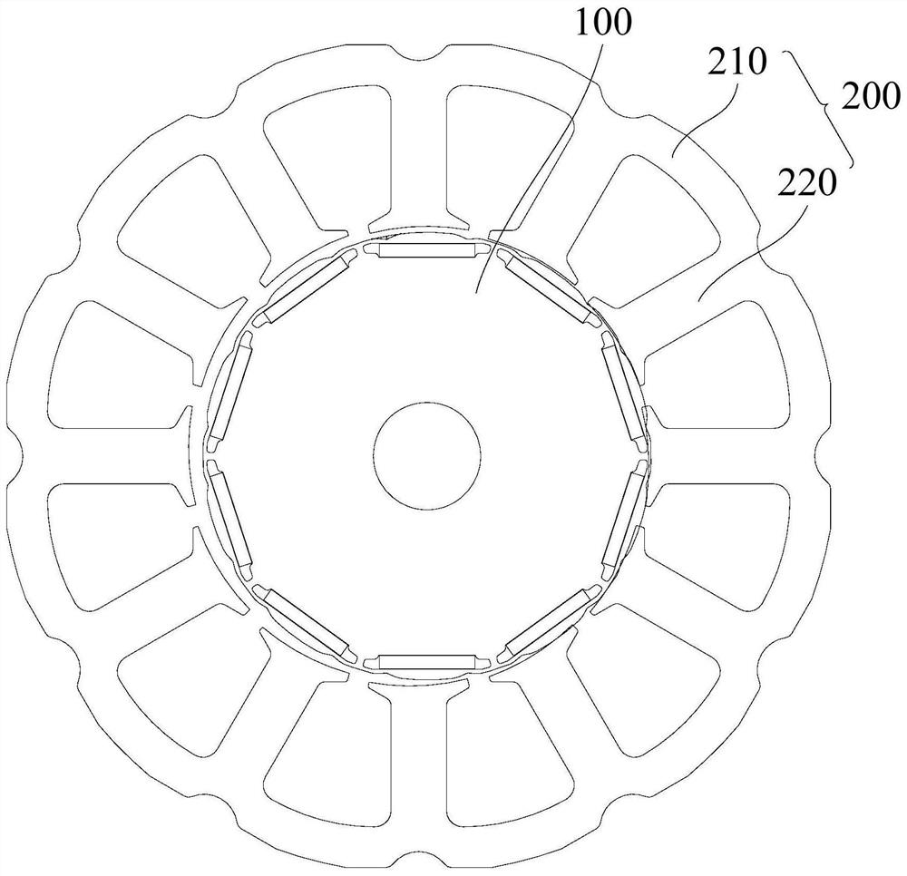 Rotor, motor and compressor