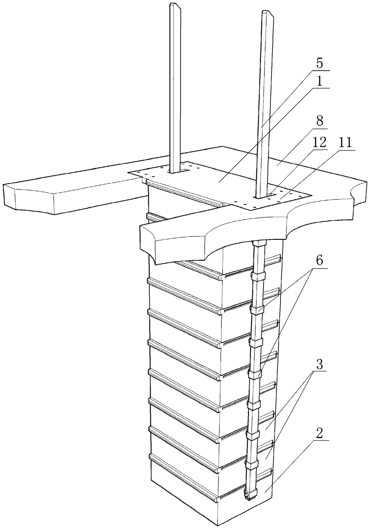 Multifunctional box type movable step