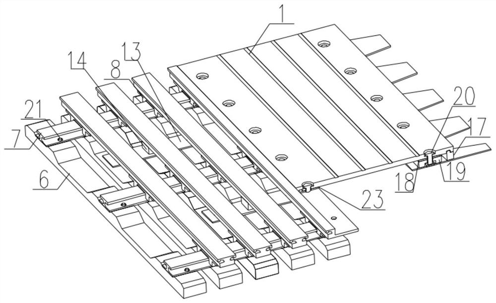 A fully assembled modular expansion joint