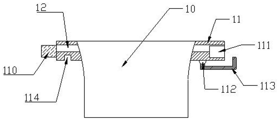 Efficient seedling raising pot for apocarya