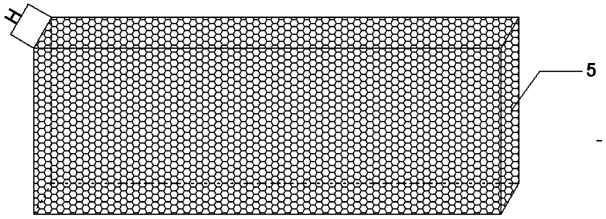 Wave absorbing device for centrifugal machine model box