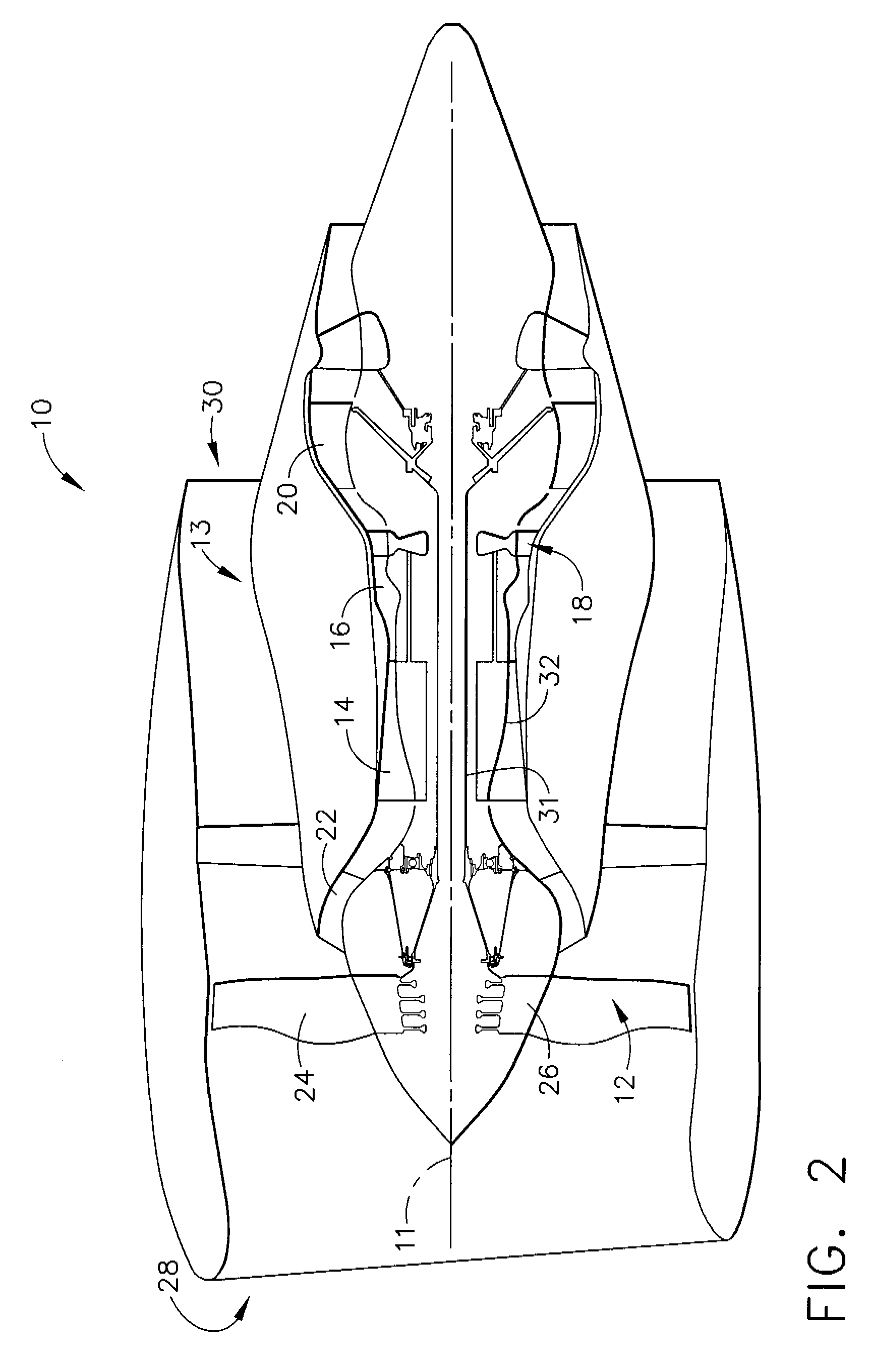 Method and apparatus for operating a gas turbine engine