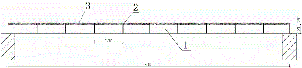 Construction method of high-ductility fiber concrete floor cast-in-place layer