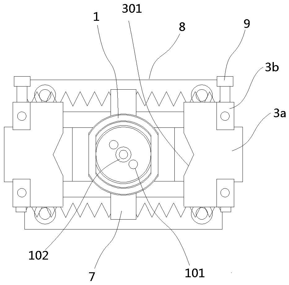 Capacitor-integrated mold