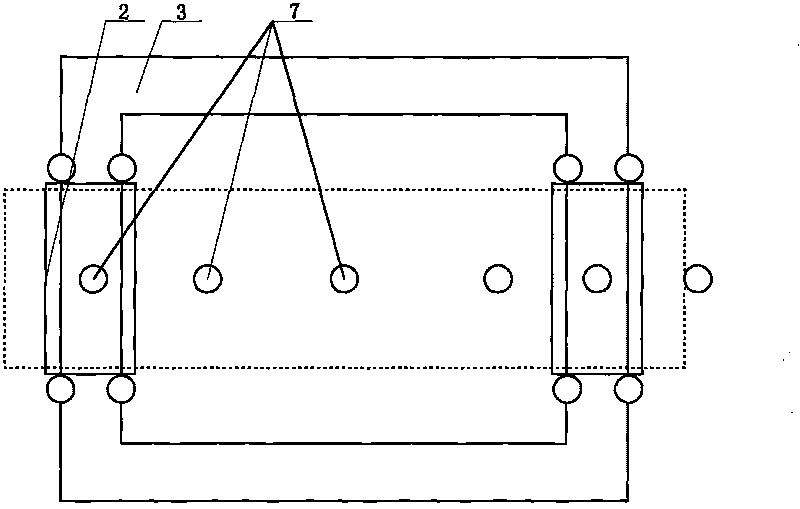 Construction method and equipment for cutting deep-buried structure with small-caliber drill tool