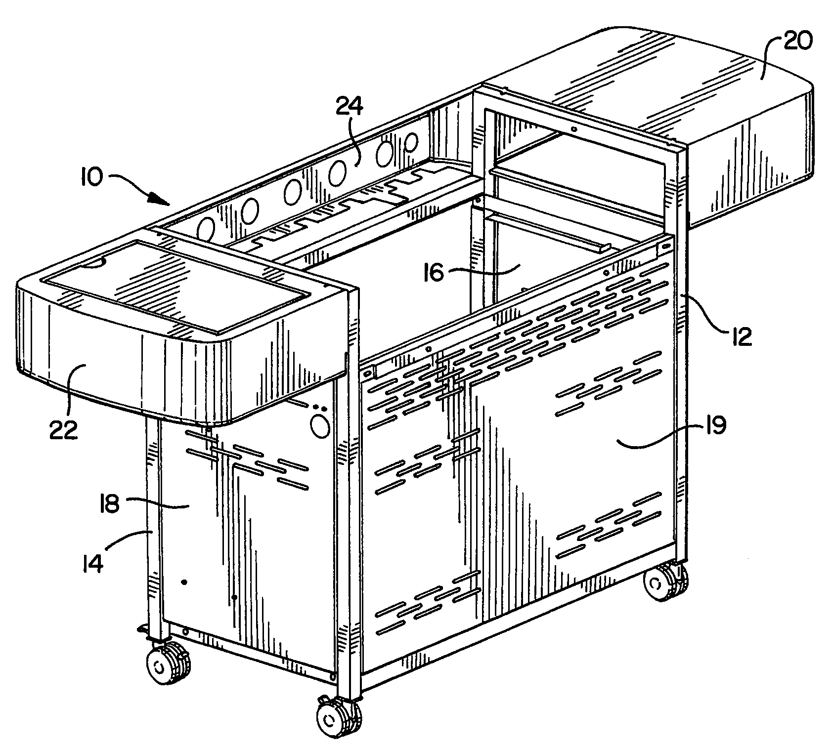 Grill structure