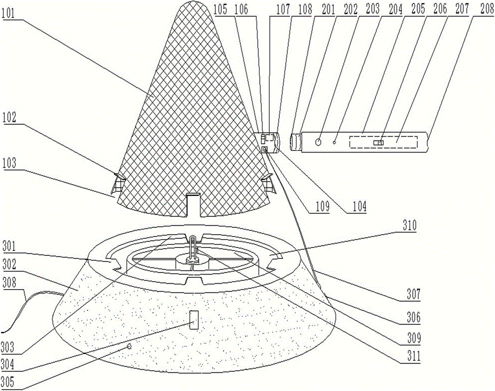 Multifunctional electronic insect zapper