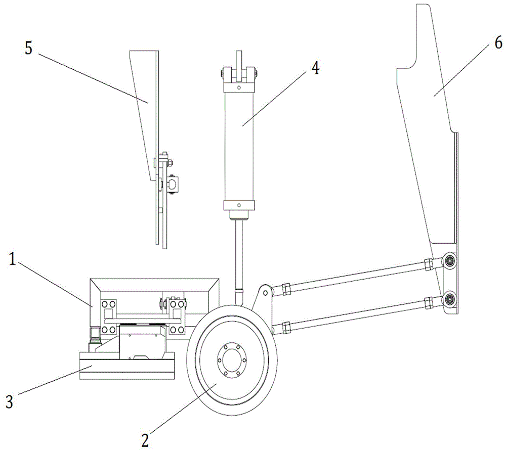 Rail detection trolley