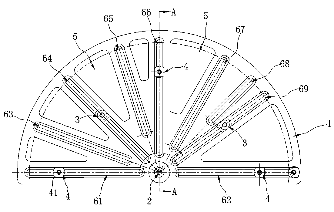 Circumference indexing scribing compass