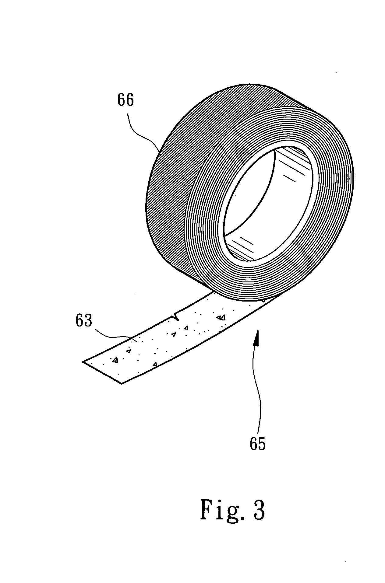 Magnetic adhesive tape and a method for manufacturing the magnetic adhesive tape
