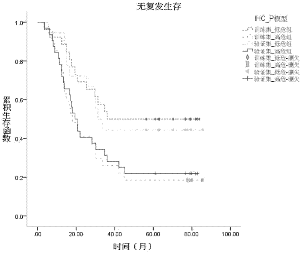 A group of genes used for prognosis of hormone receptor-positive breast cancer and applications thereof