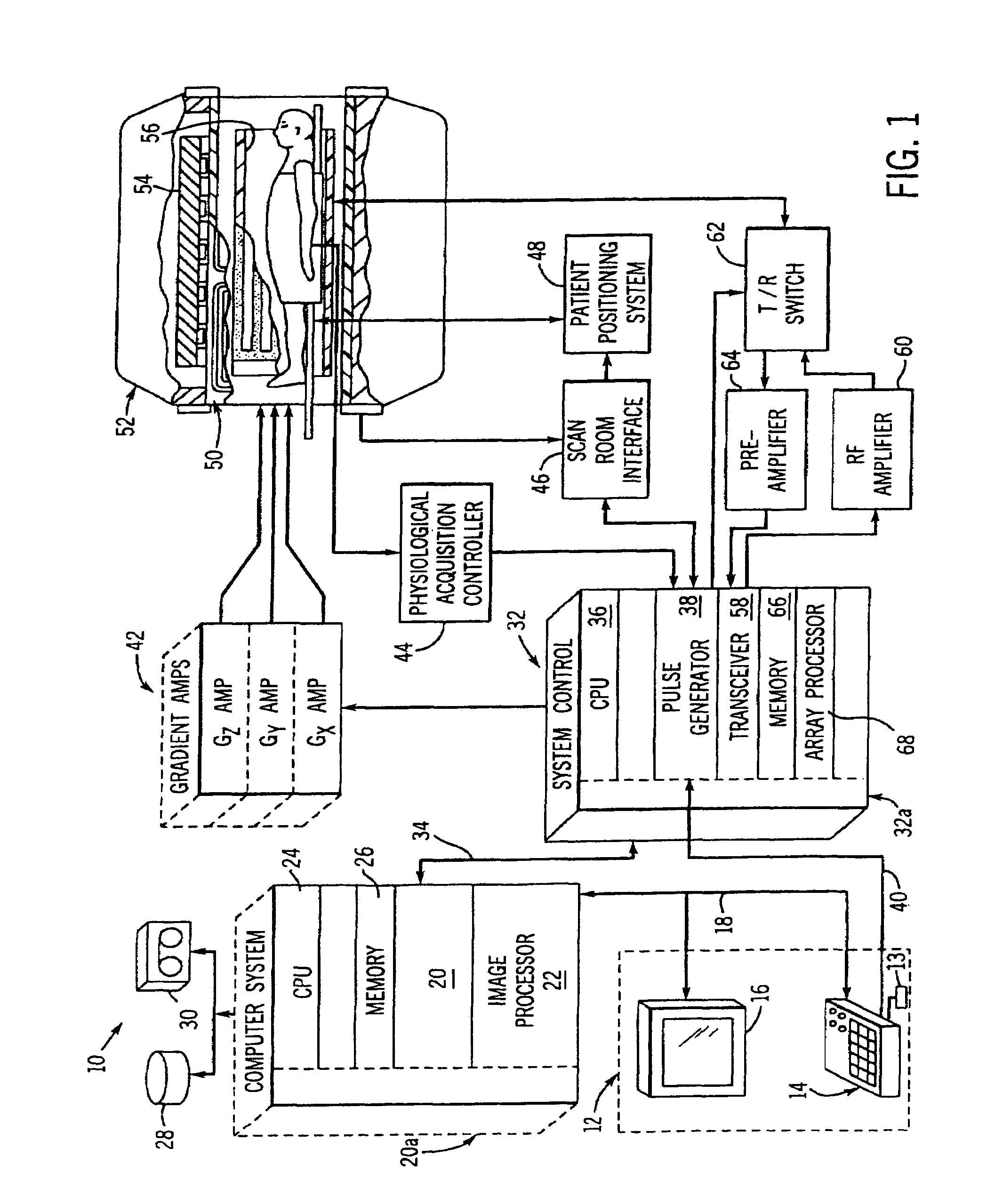 Method and system for image artifact reduction using nearest-neighbor phase correction for echo planar imaging