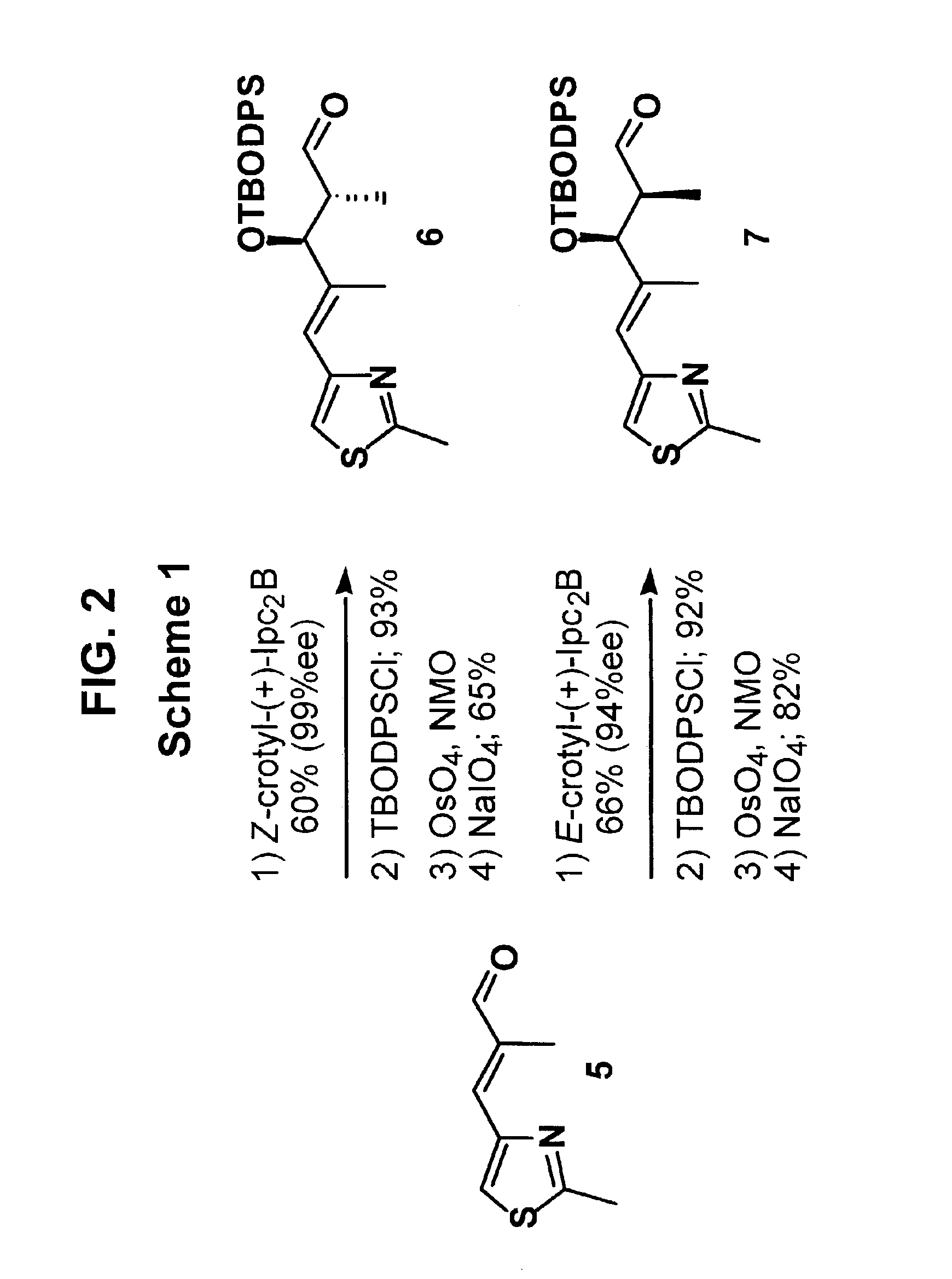 Derivatives of epothilone B and D and synthesis thereof