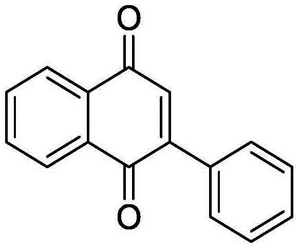 Synthetic method for 2-substituted-1,4-naphthoquinone derivatives