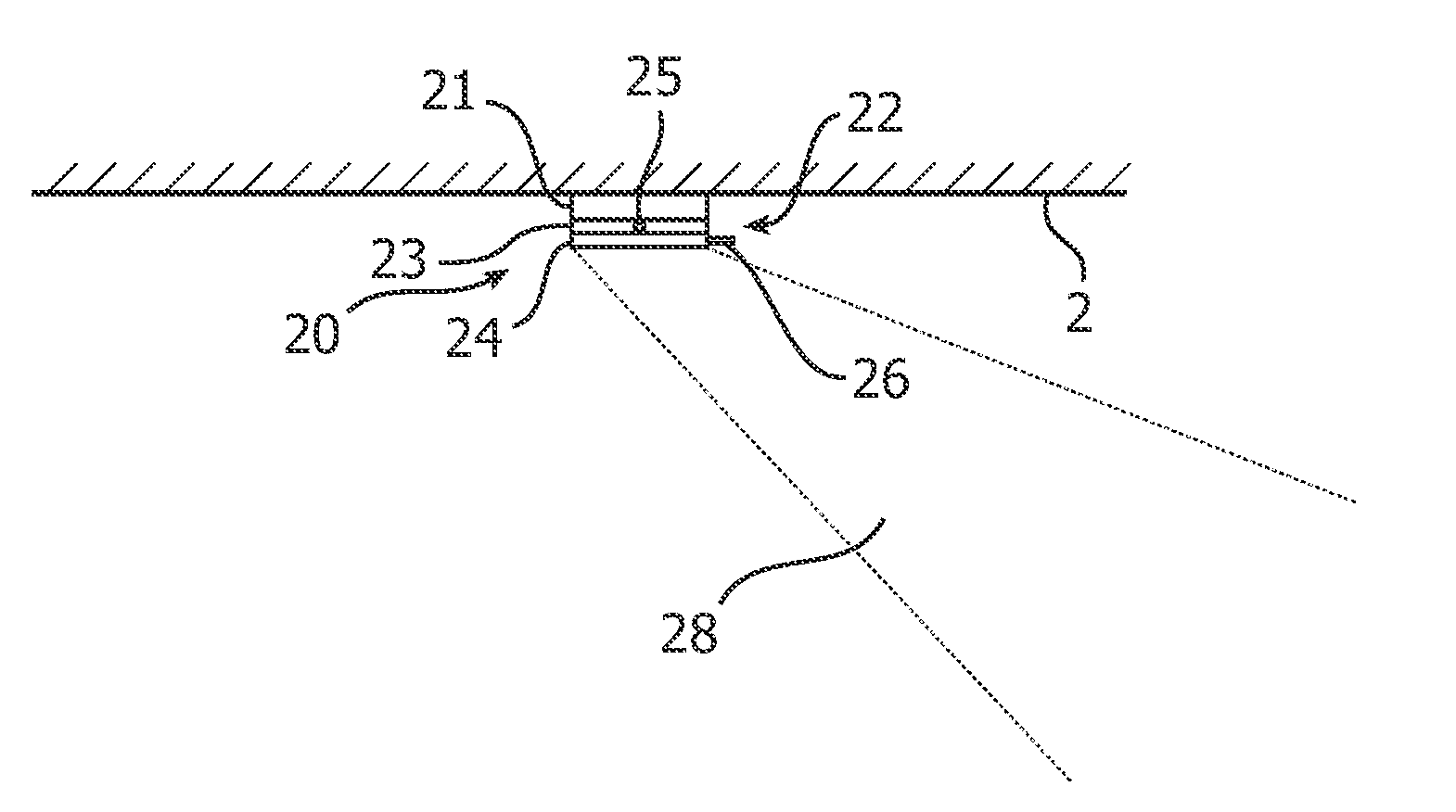 Beam direction controlling device and light-output device