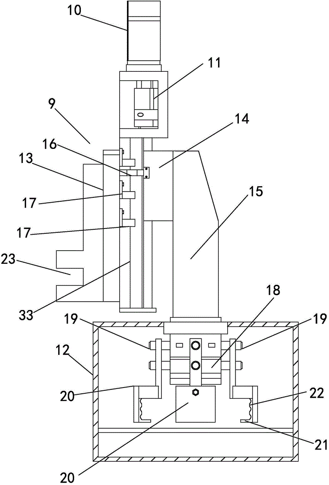 Drill pipe automatic discharging system applied to oil field exploitation