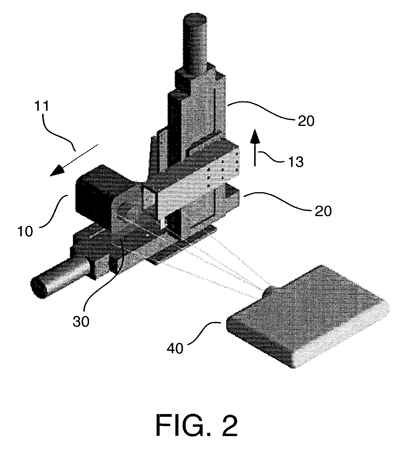 Method for determining an optimum gain response in a spatial frequency response correction for a projection system