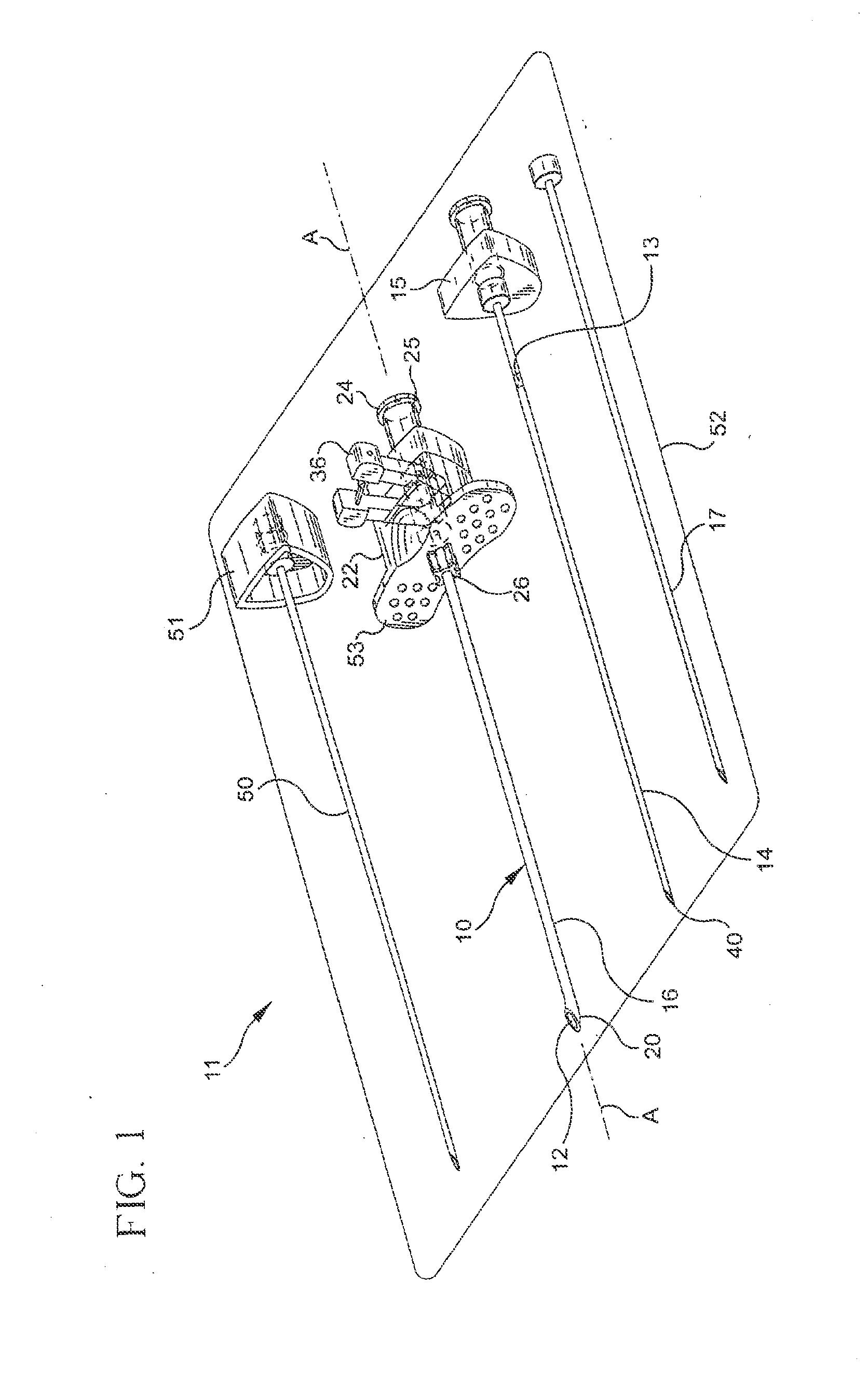 Variable Extension Combined Spinal/Epidural Needle Set and Method For Its Use