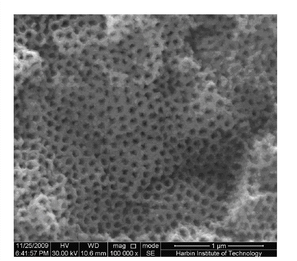 Perovskite-based nanotube array composite material and preparation method thereof