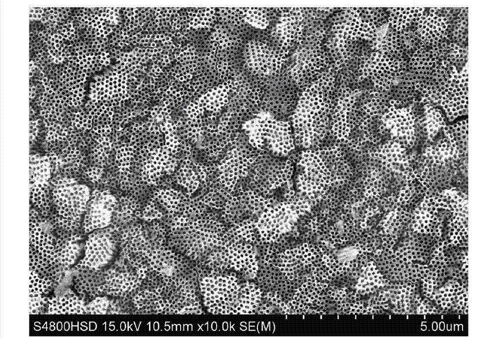 Perovskite-based nanotube array composite material and preparation method thereof