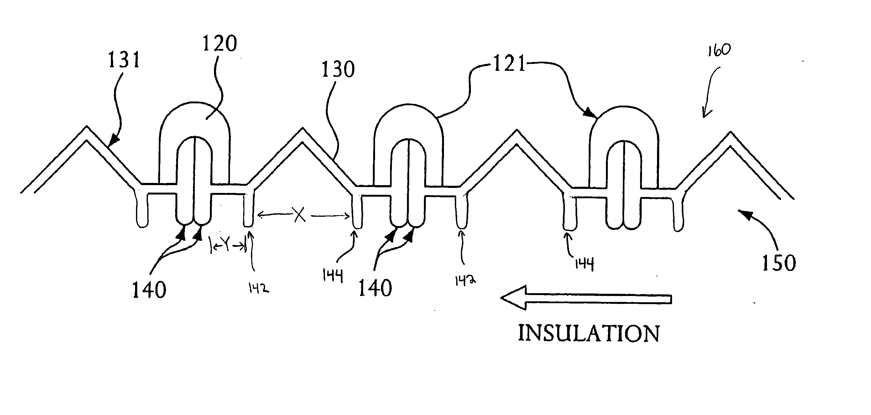Hose for installing loose fill insulation