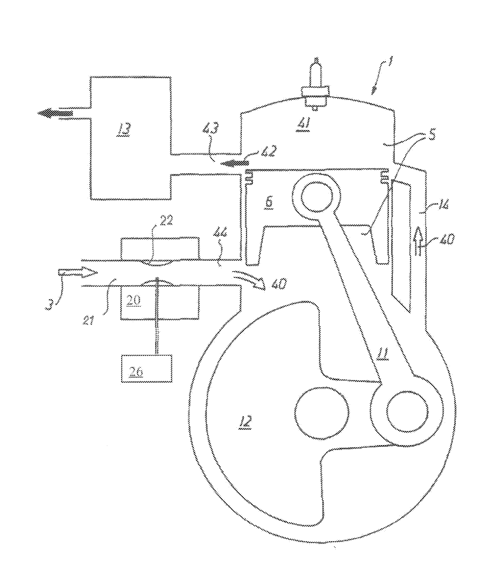 Carburetor system for a carburetor engine