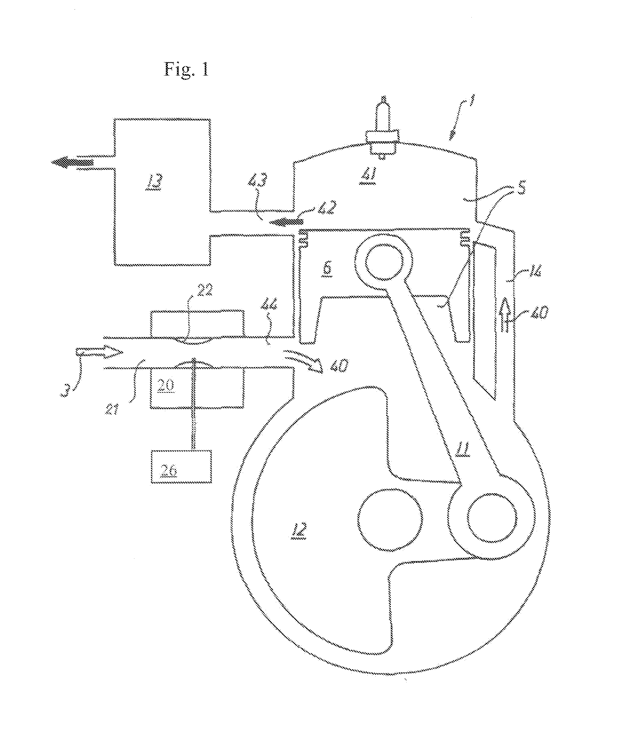 Carburetor system for a carburetor engine