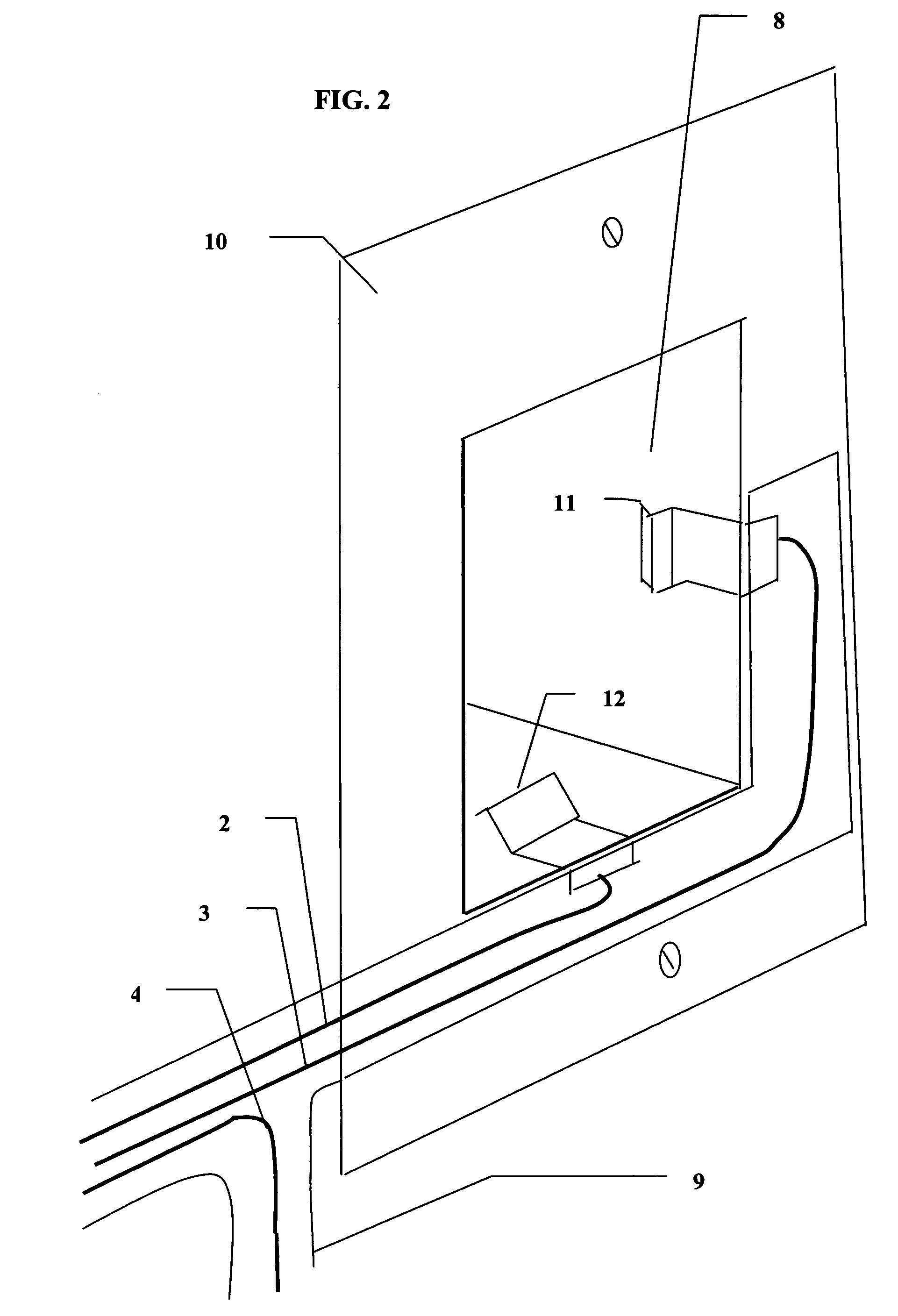 Automatic lockset tamper detection device and method