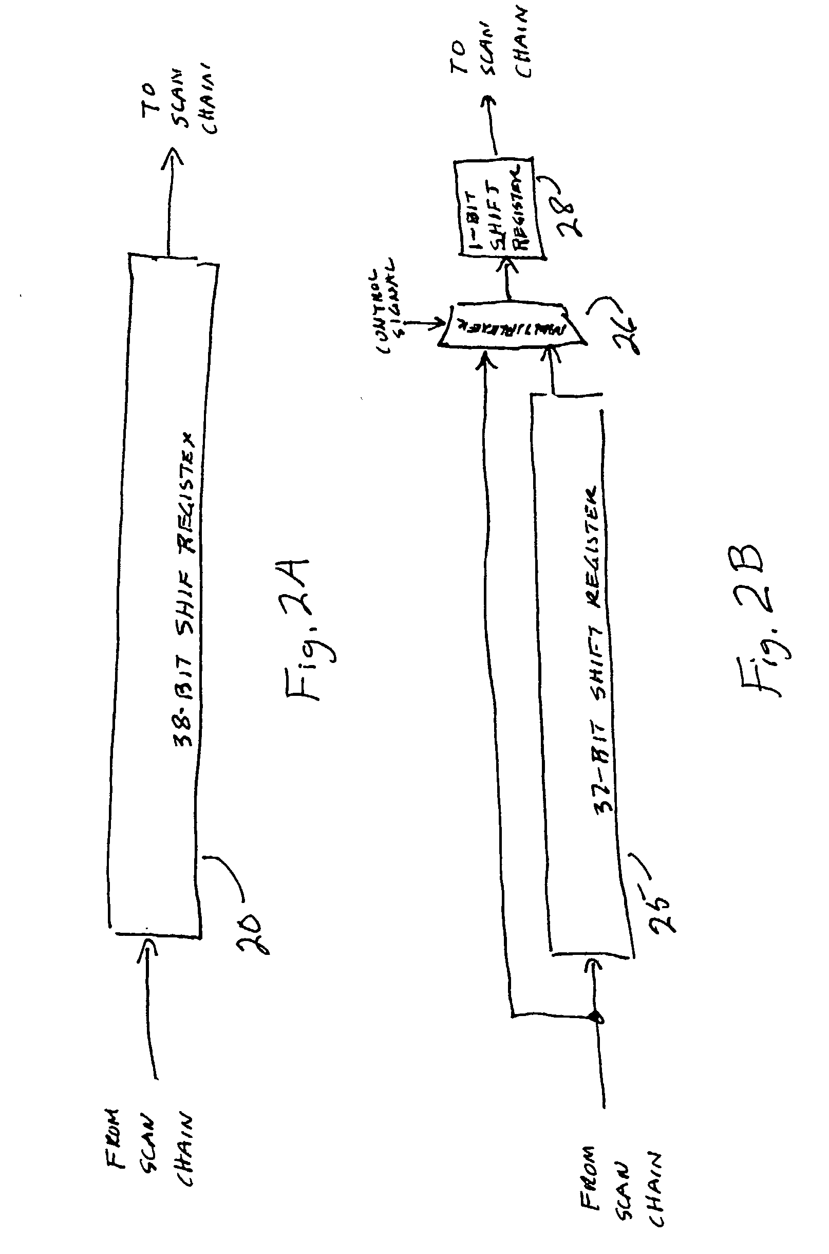 Apparatus and method for device selective scans in data streaming test environment for a processing unit having multiple cores