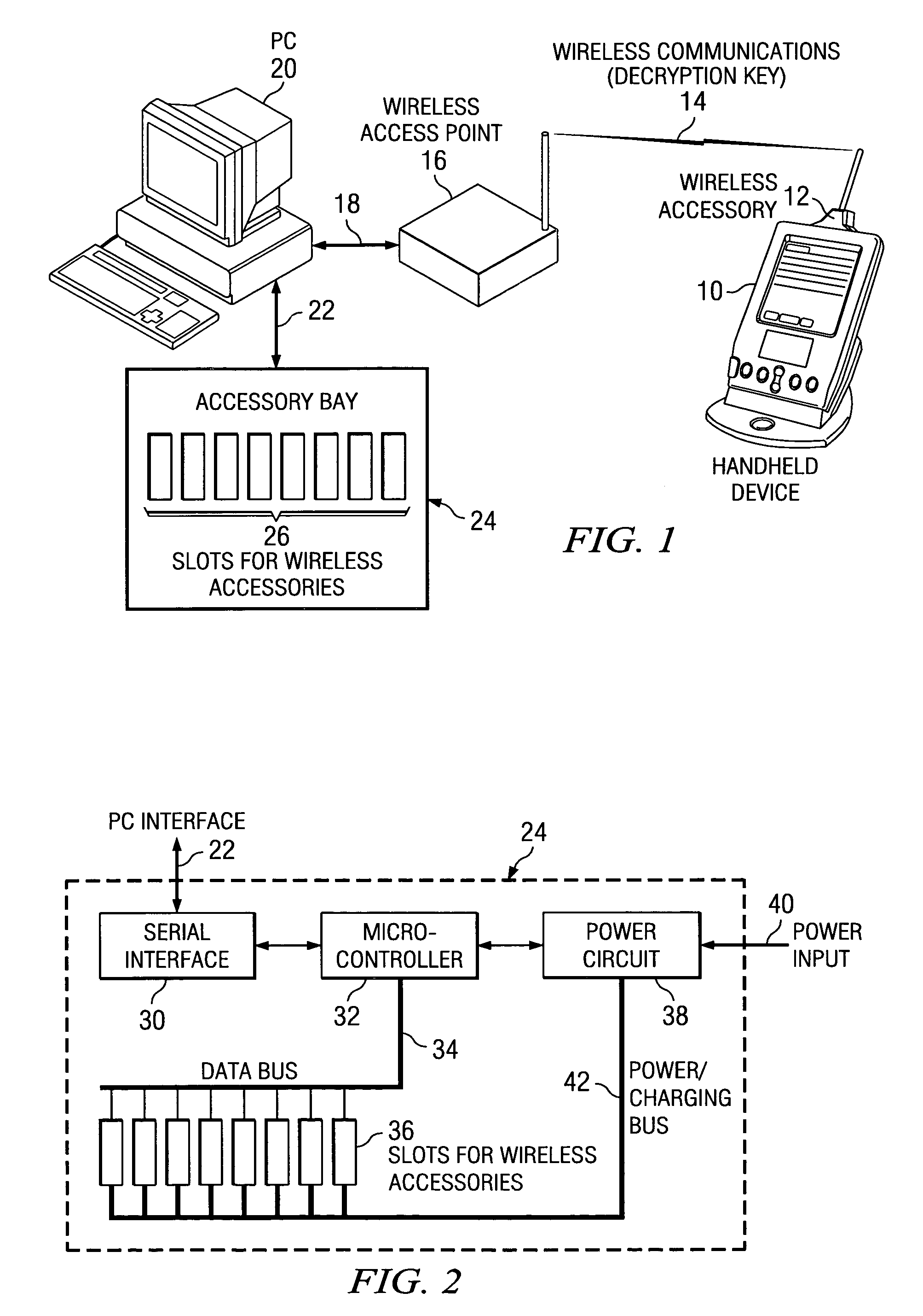 Data storage for a portable computer device
