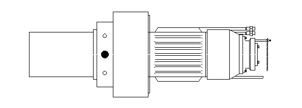 Special high-frequency heater for hot drawing roller