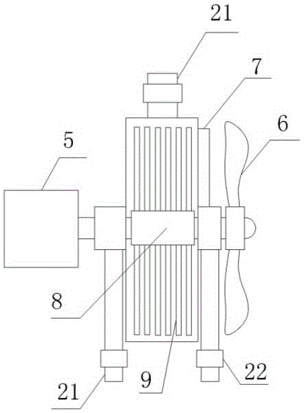 Automobile damping device