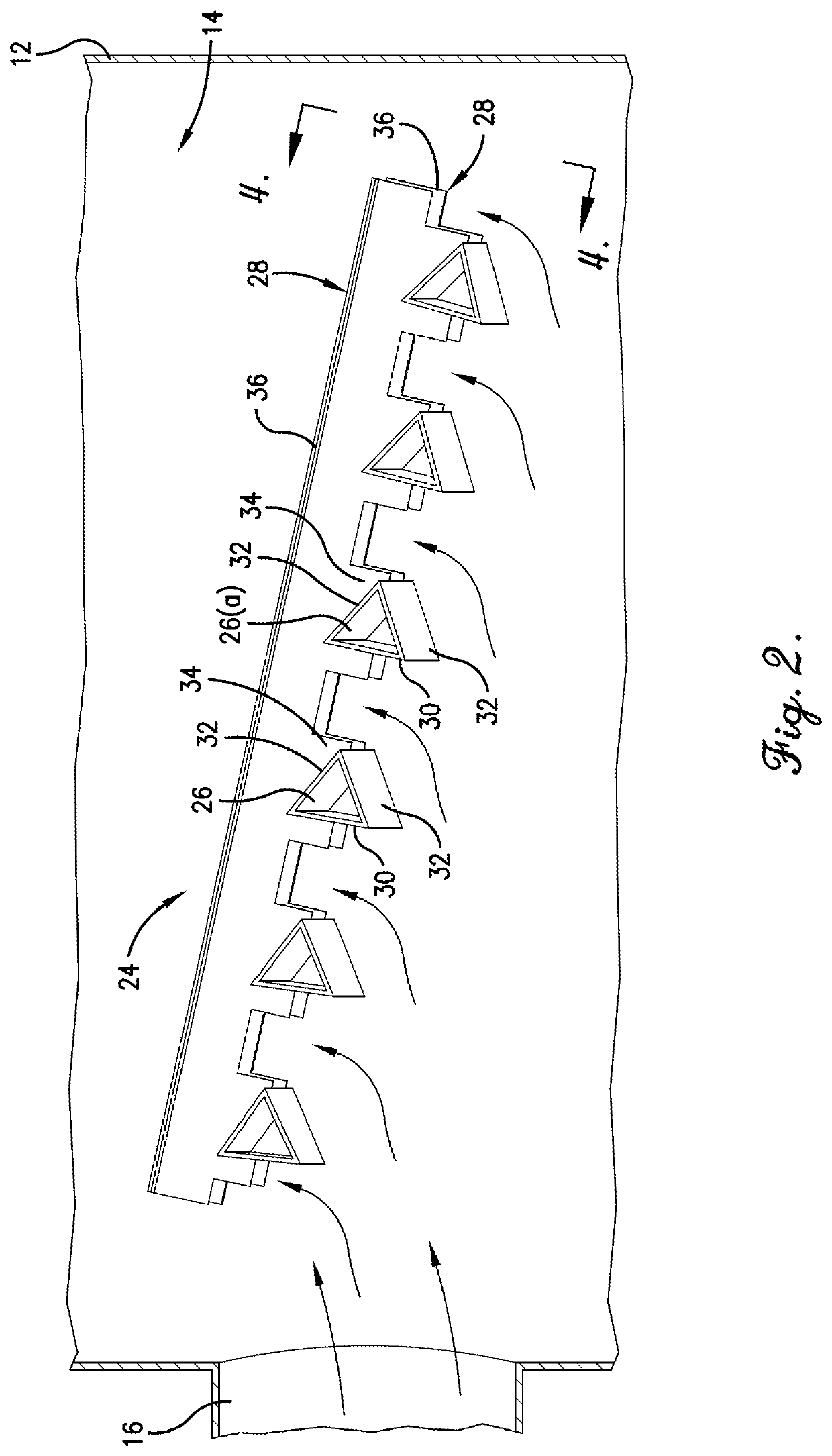 Vapor distributor for a mass transfer column and method involving same