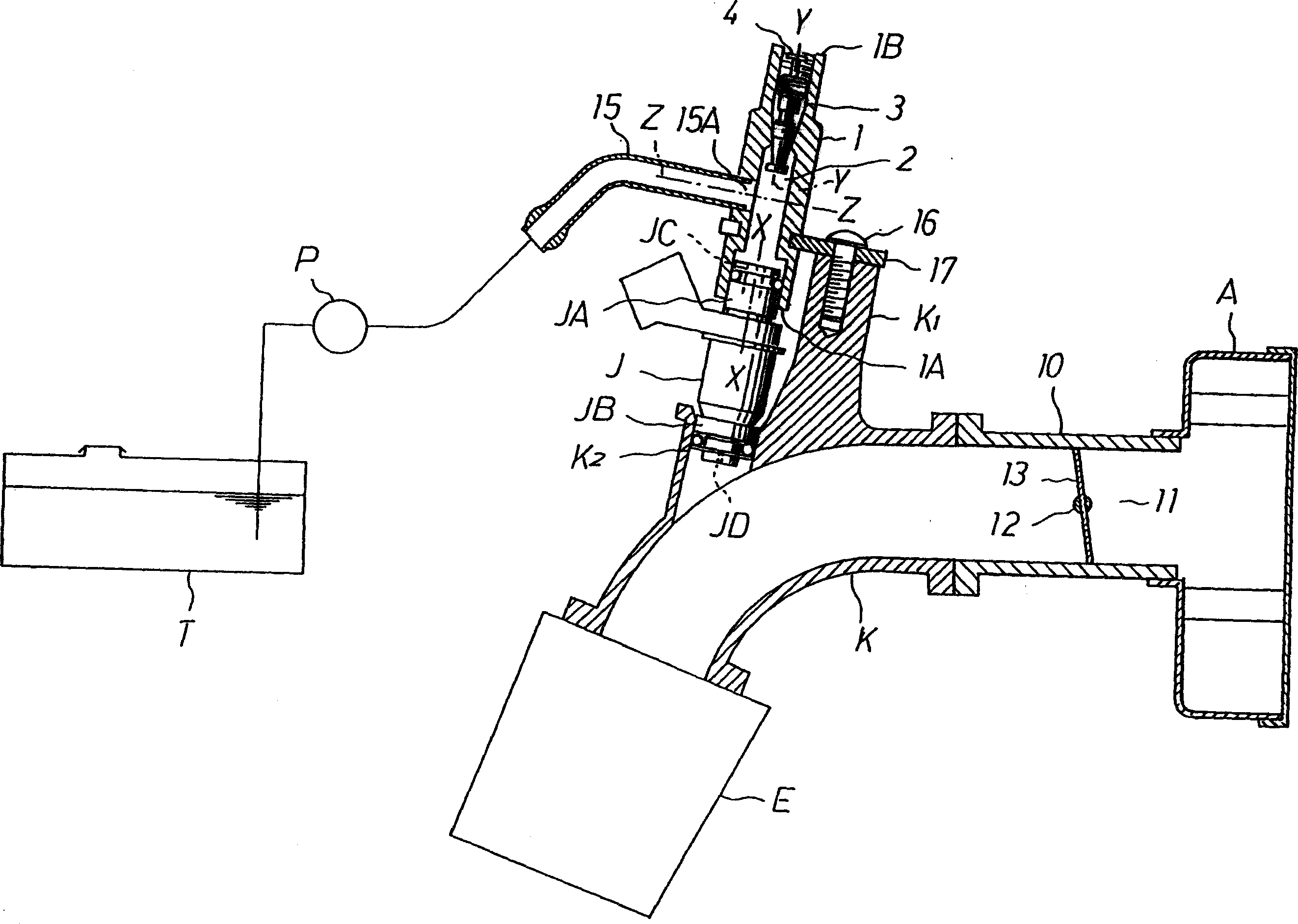 Fuel pipe for fuel injection device