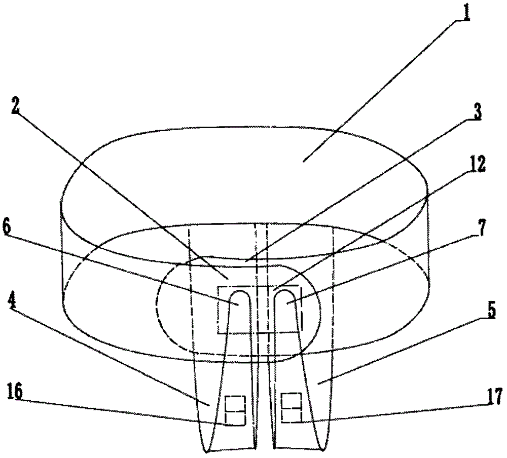 Double-tail T-shaped pressurization belt