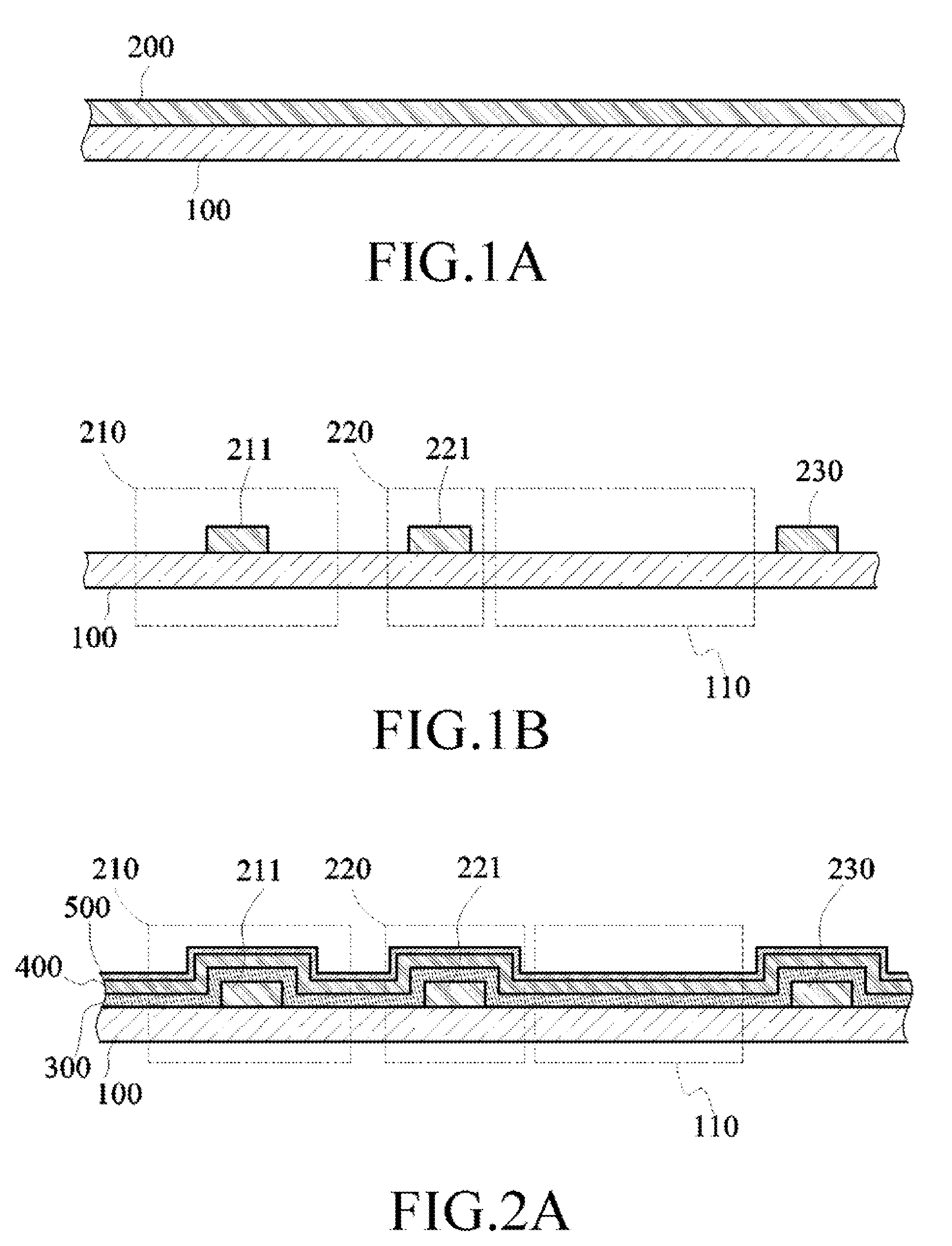 Thin film transistor array panel of active liquid crystal display and fabrication method thereof