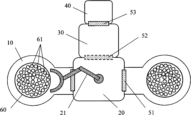 MOCVD (Metal-organic Chemical Vapor Deposition) system with multiple extensional reaction cavities and operation method thereof