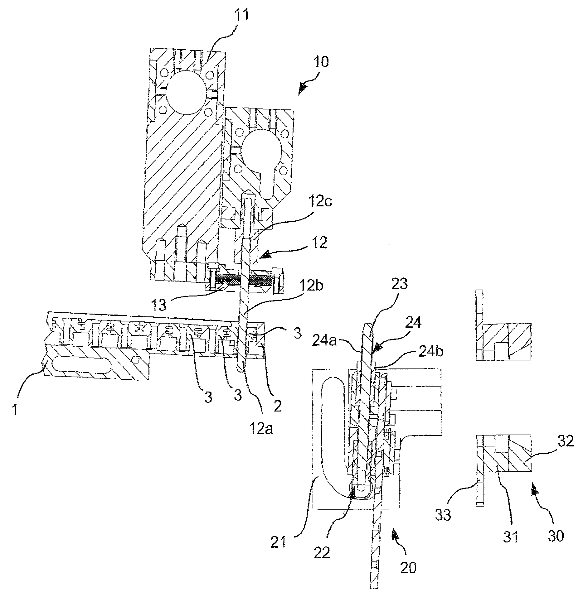 Bush fitting machine